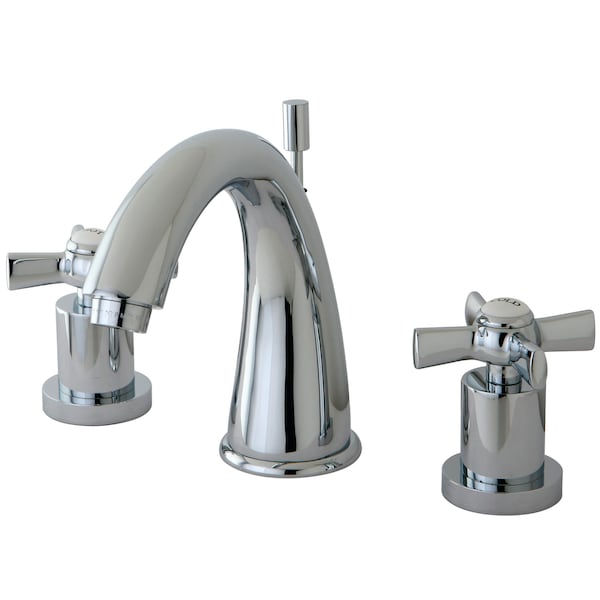 8" Widespread Bathroom Faucet, Chrome